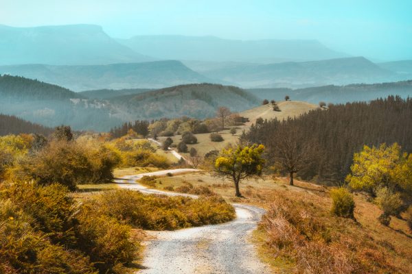 Mountain path in Araba